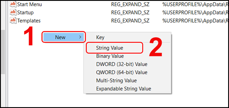 Thao t&aacute;c tạo mới file {B7BEDE81-DF94-4682-A7D8-57A52620B86F} 